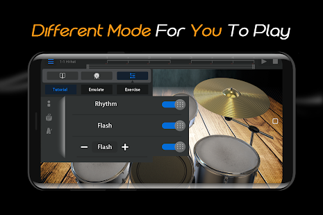Easy Real Drums-Real Rock and jazz Drum music game 1.3.5 APK screenshots 5