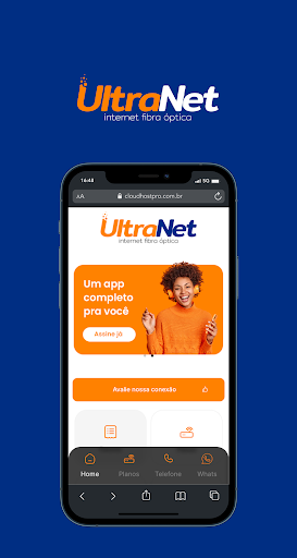 Android application UltraNet screenshort
