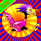Road Runner jumping icon