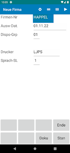 FOSS GUI Mobile Screen 2