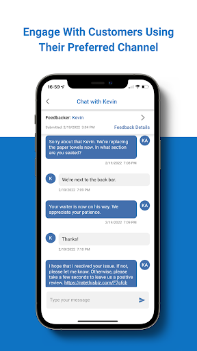 Real Time Feedback Screen 3