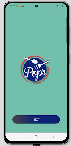 Android application Pop's Family Restaurant screenshort