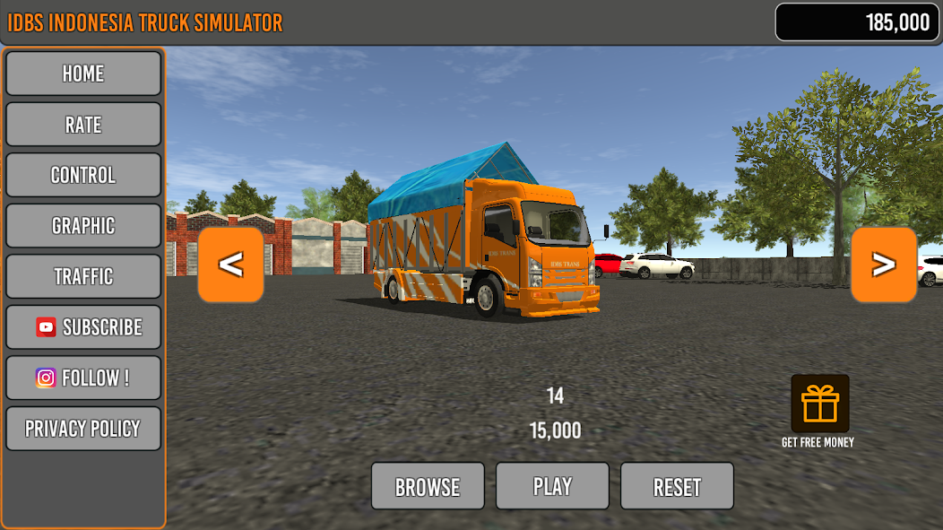 IDBS Indonesia Truck Simulator 4.6 APK + Mod (Unlimited money) untuk android