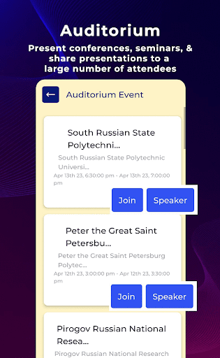 YardStream - B2B AI EVENT APP Screen 3