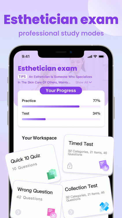 Esthetician Exam Center 2024 - 1.0.2 - (Android)