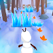 Snowman Rush: Frozen run