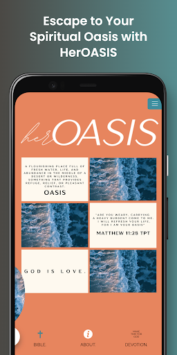 Android application HerOASIS screenshort