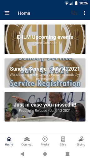 Android application EILM screenshort