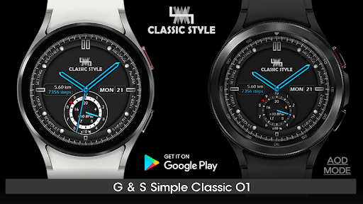 Android application LMwatch gs simple classic 01 screenshort