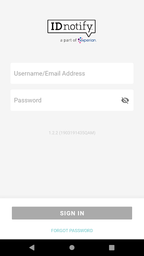 IDnotify Screen 2