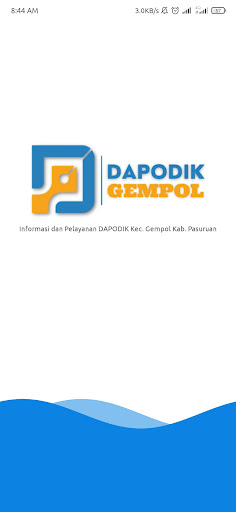 Android application Dapodik Gempol screenshort