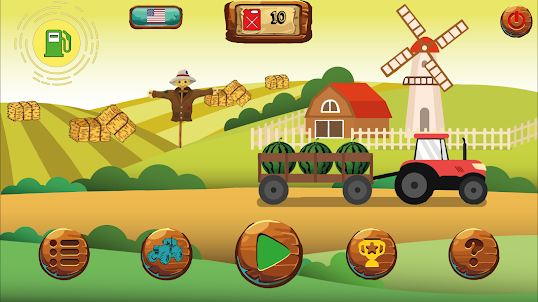 Road Farmer - 3d Tractor Game