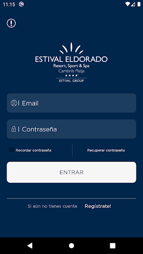 Android application Estival Eldorado Resort screenshort