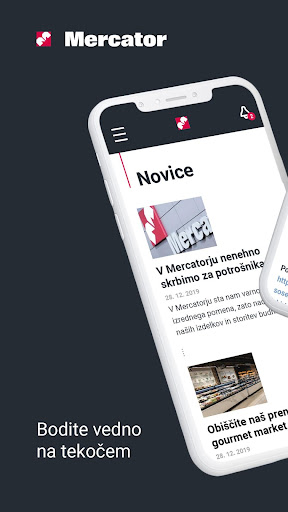 Android application mi.Mercator screenshort