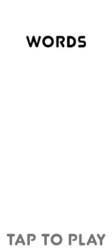 Android application Words screenshort