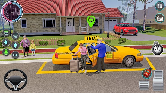 City Taxi Driving: Taxi Games Screenshot