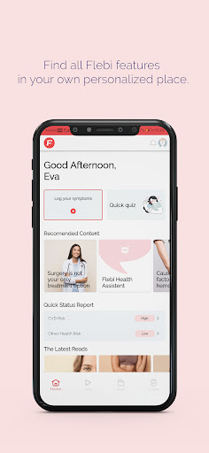 Android application Flebi screenshort