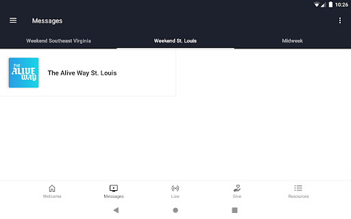 Screenshot of Fully Alive App