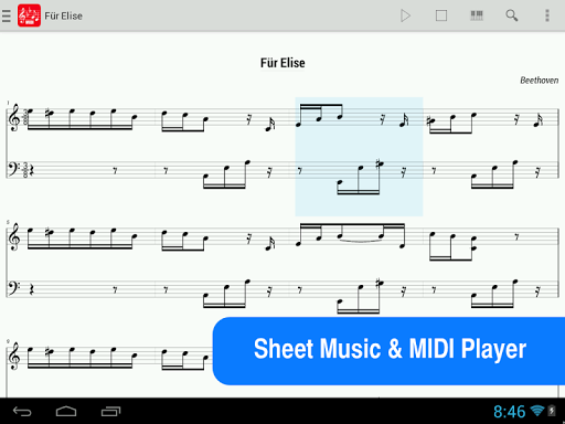 MIDI Score Screen 3