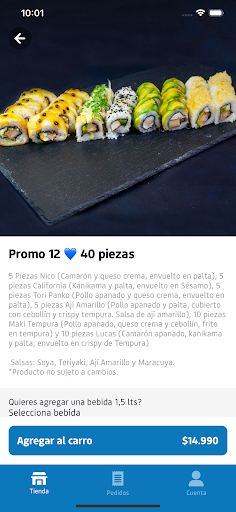 SushiBlues Screen 3