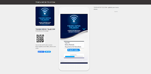 Android application teken infor telecom screenshort