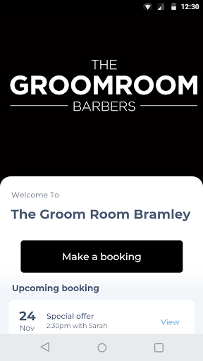 Android application The Groom Room Bramley screenshort