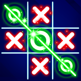 Tic Tac Toe Glow - Xs and Os icon