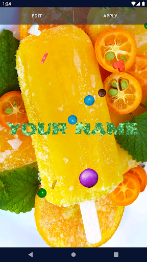 Ice Cream Live Wallpaper Screen 2