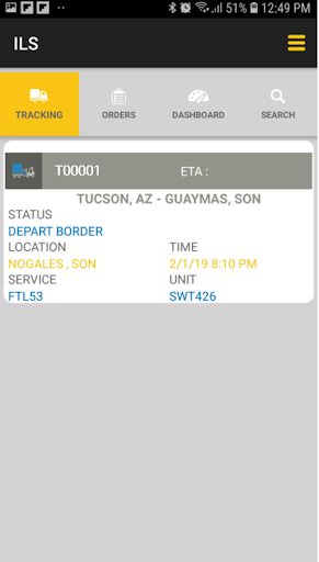ILS Tracking Screen 2
