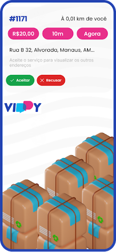 Delivery Viddy Screen 2