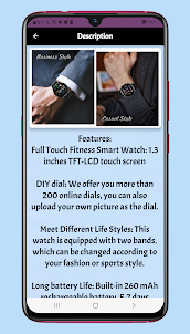 lige smart watch apps guide