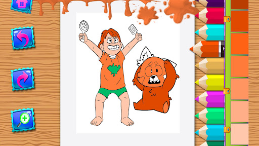 Bear Drawing Coloring Book