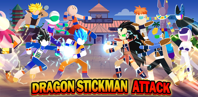 Dragon Stickman Attack : Universe Warriors