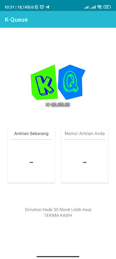 K-Queue Screen 3