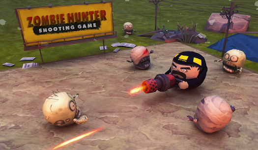 Zombie Hunter Shooting Game v1.2 MOD APK(Unlimited money)Free For Android 1