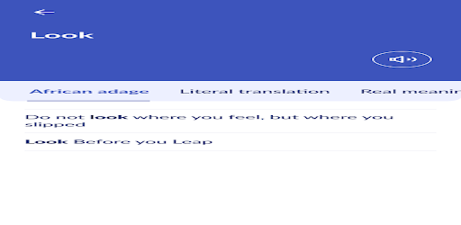 Glossary Of Yoruba Proverbs Aplikace Na Google Play