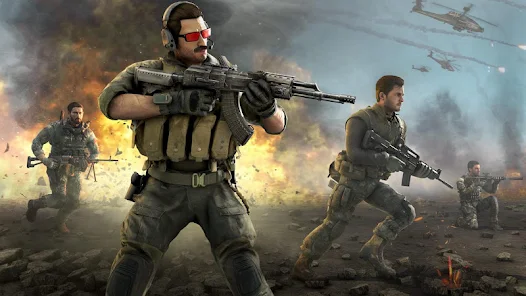jogo de tiro de fps de mundo extremo aberto: missão de tiro de esquadrão  moderno de dever de combate real - campeonato de ataque de grande guerra 3D::Appstore  for Android