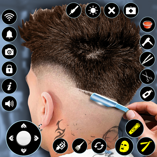 Barber Shop Game: Hair Salon 4.4 Icon