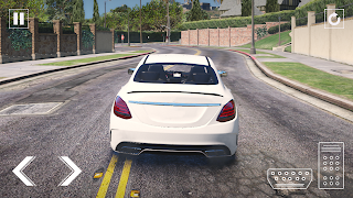 Real Car Parking Mers C63s - Screenshot 3