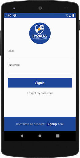 iPosita Ondemand Partners Screen 2