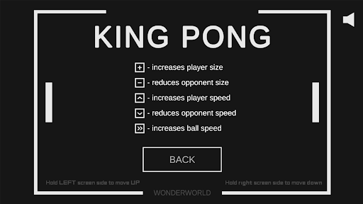 Android application King Pong: Renaissance screenshort