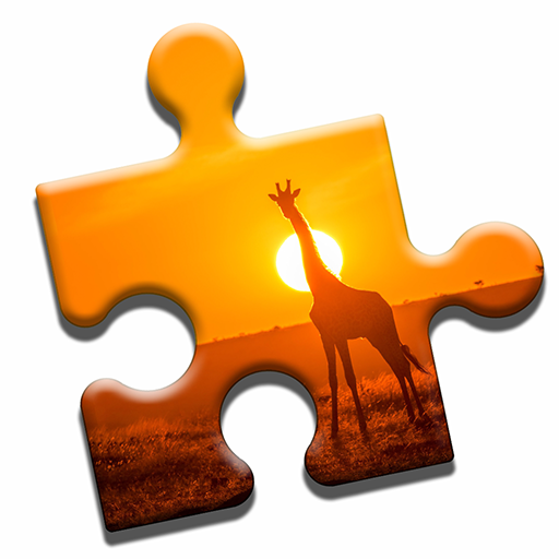 Giraffe Love Puzzle logo