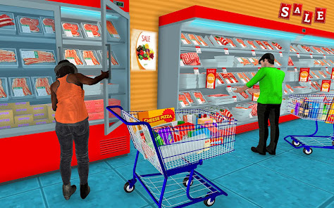 Supermarket Shopping Game 3D apkpoly screenshots 15