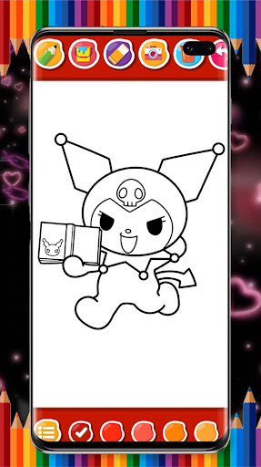 Kuromi and Melody Coloring クロミ