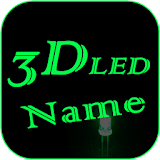 3D LED My Name Live Wallpaper icon