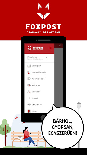Android application FOXPOST screenshort