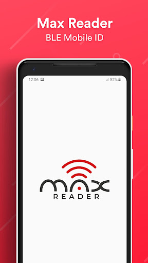 MaxReader BLE ID Screen 2