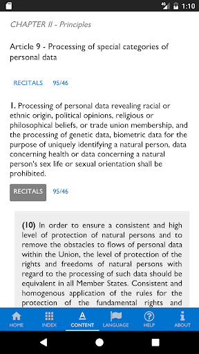 Explore GDPR Screen 3