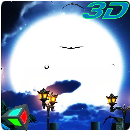 Cartoon Night Live Wallpaper Header - AppWisp.com