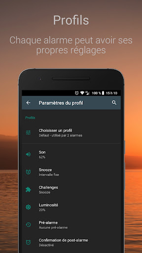 AMdroid Réveil matin + Musique screenshot 3